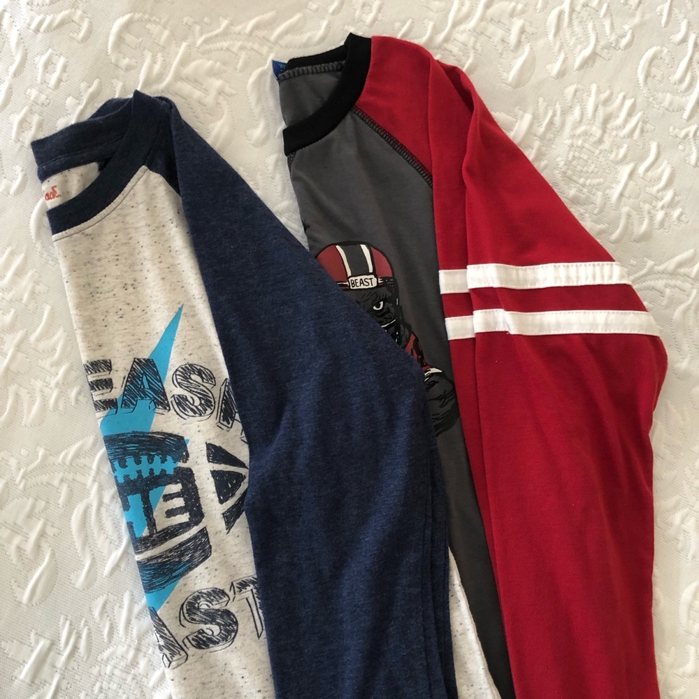 Cat & Jack long sleeve T-shirt Set/2 Size 16 L